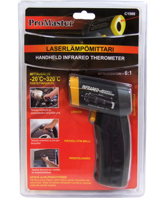 LASERLÄMPÖMITTARI