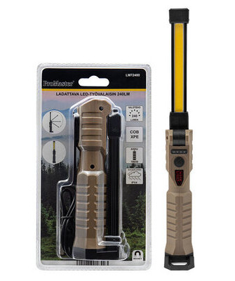LED-TYÖVALAISIN 240LM LADATTAVA