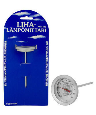 LIHALÄMPÖMITTARI PYÖREÄ