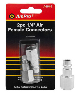 LIITIN 1/4" SISÄKIERTEELLÄ 2-OS