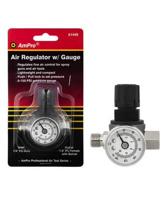 PAINEENSÄÄDIN MITTARILLA -PAINEILMA