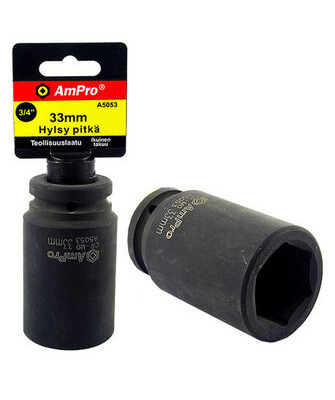 PITKÄ VOIMAHYLSY 3/4" 22 MM