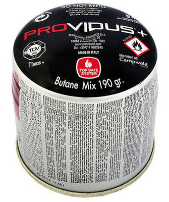 PRO NESTEKAASUSÄILIÖ 190G TOP SAFE