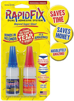 RapidFix-liima ja hitsauspulveri