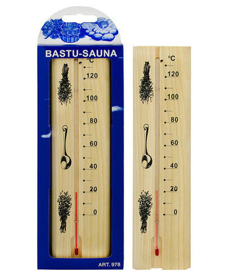 SAUNALÄMPÖMITTARI PUU