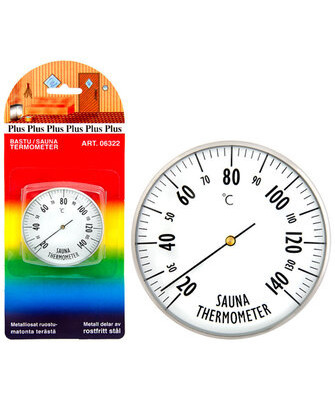 SAUNALÄMPÖMITTARI VIISARILLA