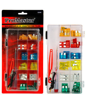 SULAKESARJA + JÄNNITEKYNÄ 75-OS.