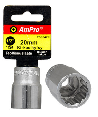 KIRKAS HYLSY 1/2" 30MM 12PT