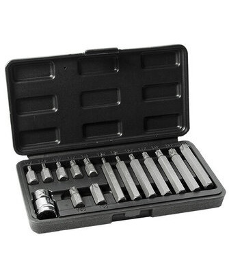 TORX-KÄRKISARJA 1/2" 15-OS.