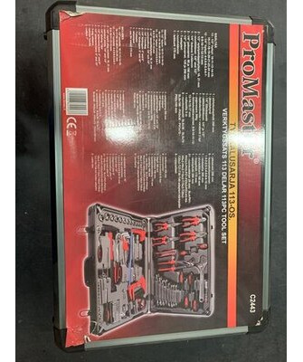 ## TYÖKALUSARJA 1/4" 1/2" 6PT 113-OS.